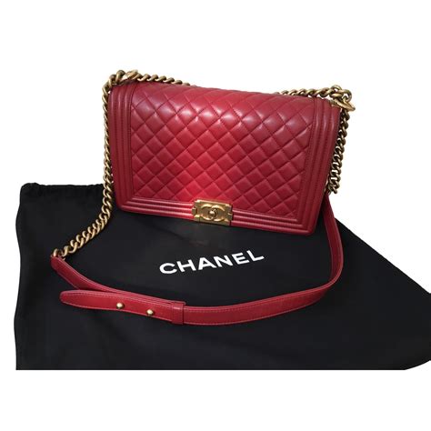 red velvet chanel boy bag|chanel boy bag inside.